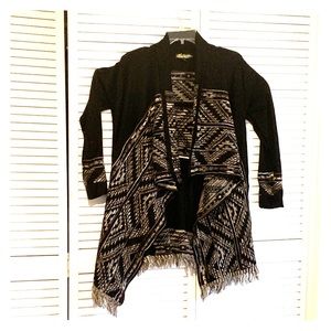 Black and White Cardigan